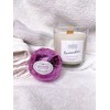 Lavender a Candle with Ring Inside (Surprise Jewelry Valued at