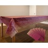 Neatiffy Disposable Plastic Table Cloth Picnic/Party/Banquet Table Cover. Pack of