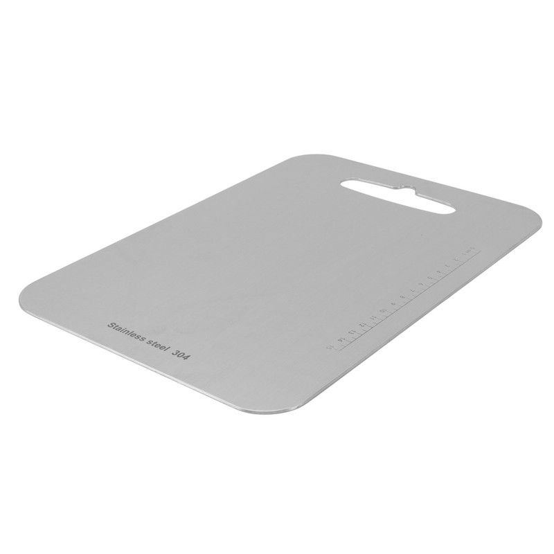 Cutting Board Double Sided 304 Stainless Steel Easy Cleaning for