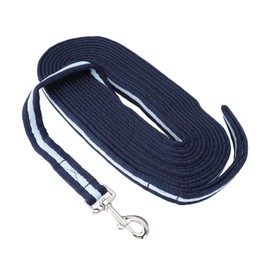 Cuerda de Entrenamiento para Caballos, 26.2 Pies Línea de Estocada para Caballos Cuerda para Estocadas de Caballos Rienda de Caballo de Acero Inoxidable de Poliéster para Montar
