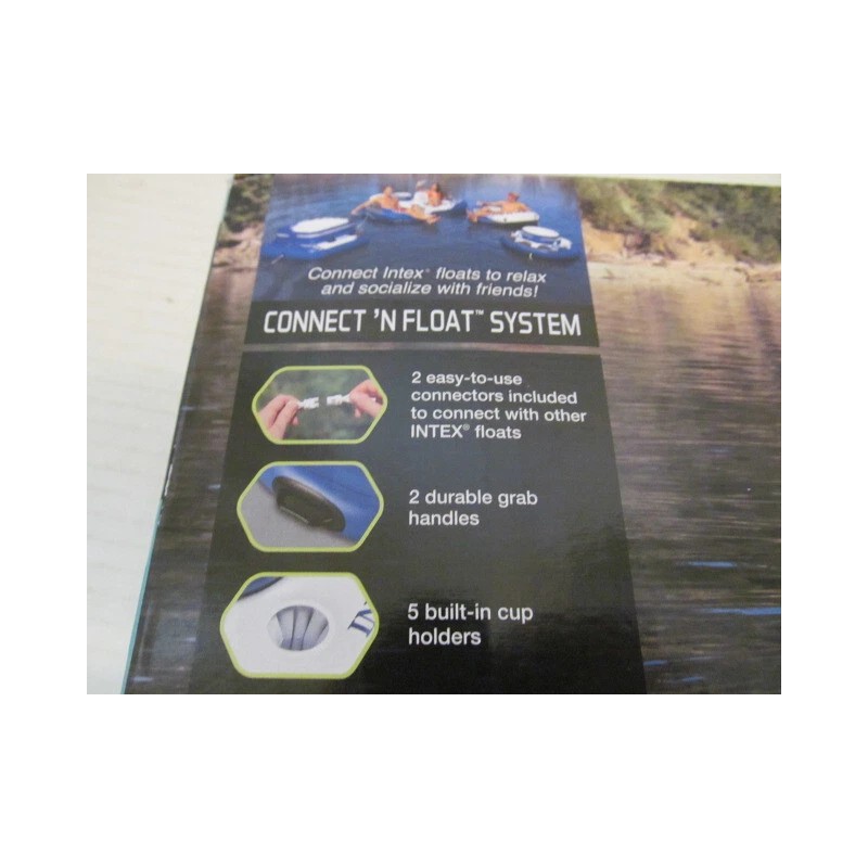 Intex Mega Chill Inflatable Cooler Holds Up to Thirty 12oz