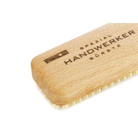 Remos Hand Brush "Craftsman" Made of Native Beech Wood with Plant Fibre, Vegan