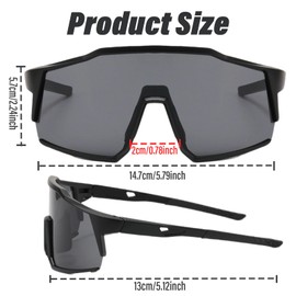 Calenxy Fast Glasses Men Women Cycling Glasses Men Polarised UV400 Sports Sunglasses Men Polarised Sports Glasses Running Glasses Sunglasses Road Bike Glasses