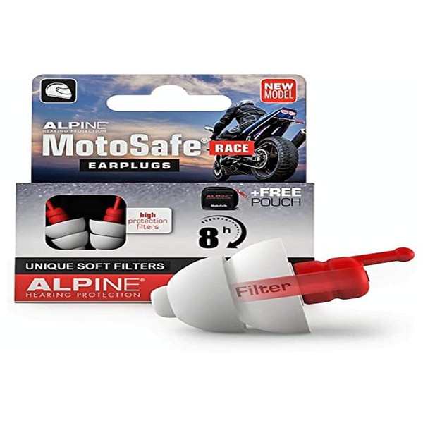 Alpine Hearing Protection Alpine MotoSafe Race - Motorcycle Ear Plugs