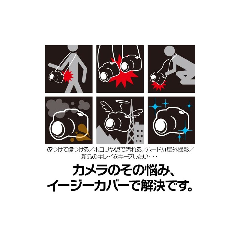 Easy Cover for Nikon Z8 Black with Screen Protector