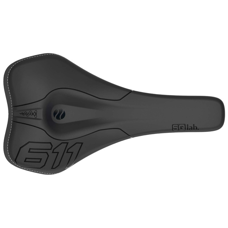 SQlab 611 Ergowave MTB S-Tube, 12cm, Black