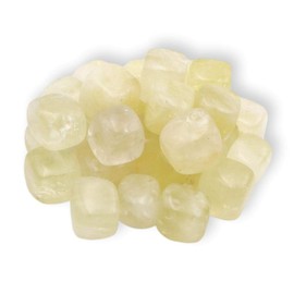 NatureWonders Tumbled Citrine Healing Stones Small 1/2 Pound Crystal Natural Color Not Dyed or Heat Treated, Abundance Success Happiness Manifestation Creativity Confidence Mental Clarity Depression