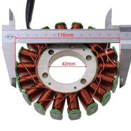 GOOFIT 18 Coil Wire Motorcycle Magneto Stator Coil Ignition Generator Motor Accessories Replacement for Ranger500 Sportsman500 500