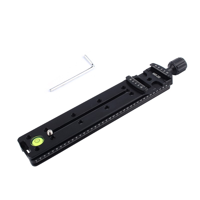 200mm Rail Nodal Slide Plate Quick Release Clamp For Camera