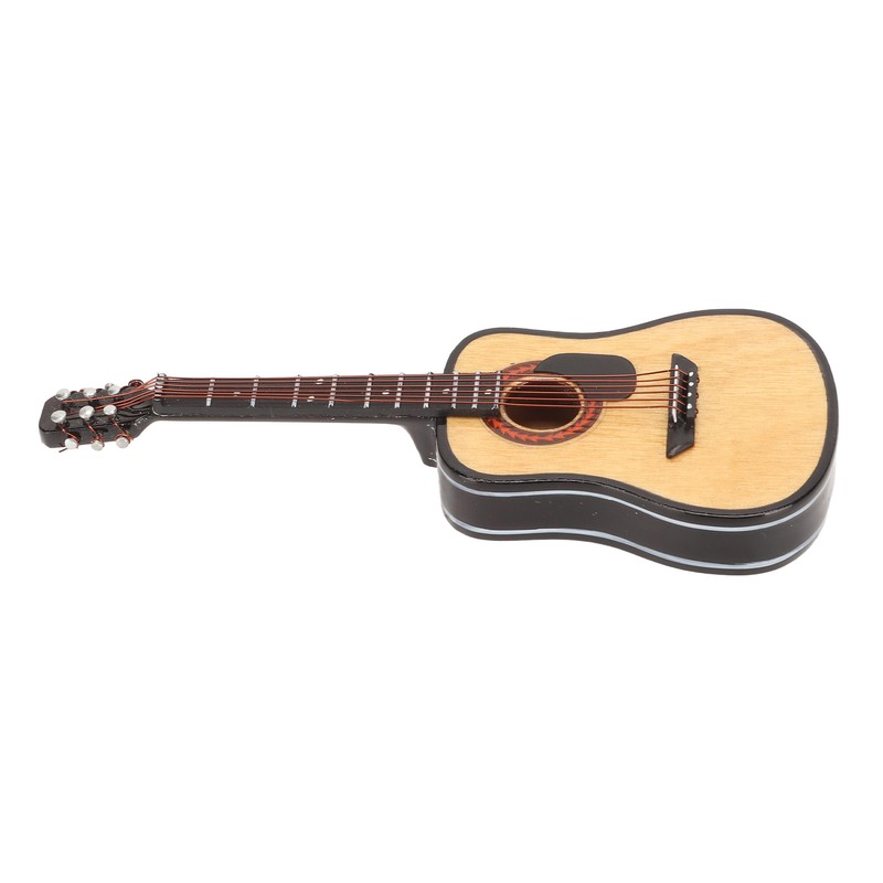 Musical Instrument Lapel Pin Guitar Shaped Miniature Instrument Lapel Brooch