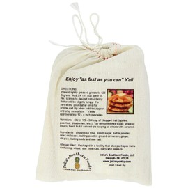 Gingerbread Pancake Mix, 10oz Cloth Gift Bag, Made from Scratch Recipe One Package