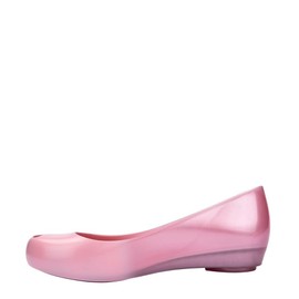 Melissa Women's Ultragirl Basic Iii Ad Ballet Flats, pink