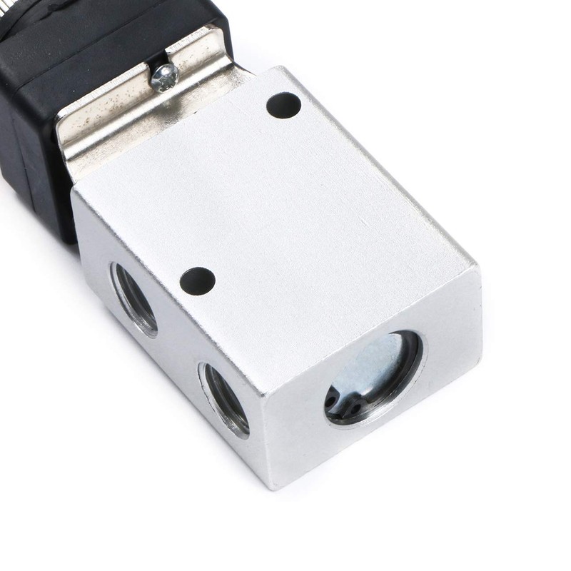 U.S. Solid 1/4inches NPT Red Latching Mushroom Style Push Button