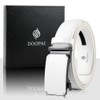 DOOPAI Belt Men, 04 White Men Belt 125