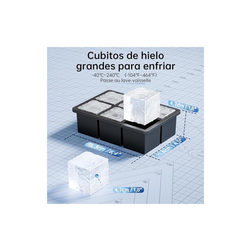 Molde para Hielo TAGNEFLOR