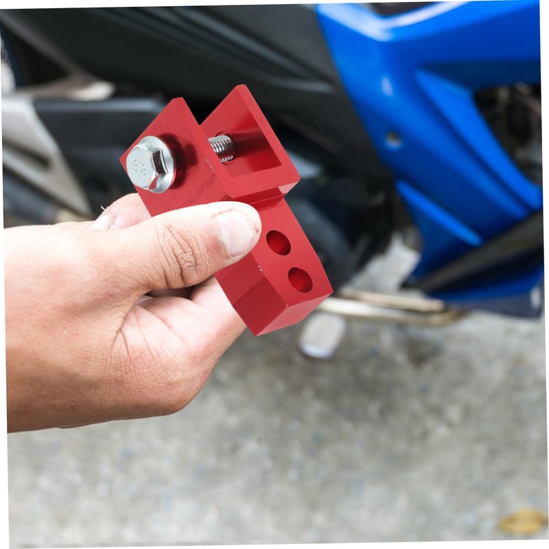GRIRIW Motorcycle Riser Aluminum Extender Damping Adapter Enhance Stability Comfort