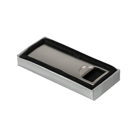 Schmalz® Elegant bottle opener Fajardo with engraving made of metal, silver, with name, 52021