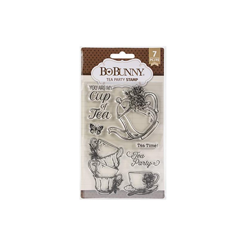 BoBunny Tea Party Stamps 4X6