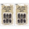 Tim Holtz Idea-Ology 2023 Christmas Pinecones - Bundle of Two