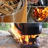 Motomo Wood/ Fuel Burning Camping Stove, Campfire