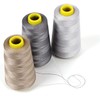 ilauke 100% Polyester Overlocking Sewing Machine Thread for Serger 5