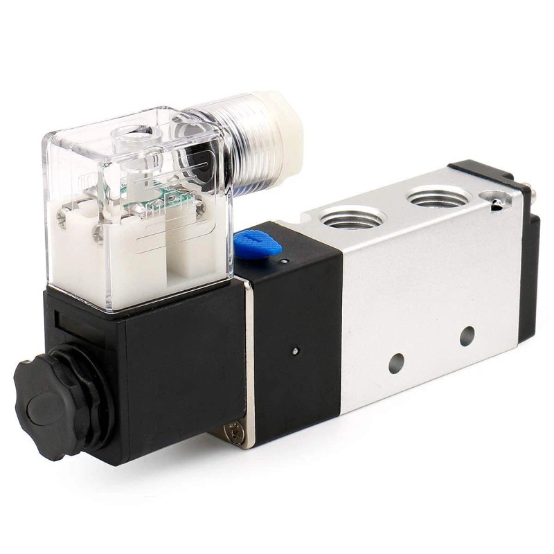 Baomain Pneumatic Air Control Solenoid Valve 4V210-08 220V Ac 5