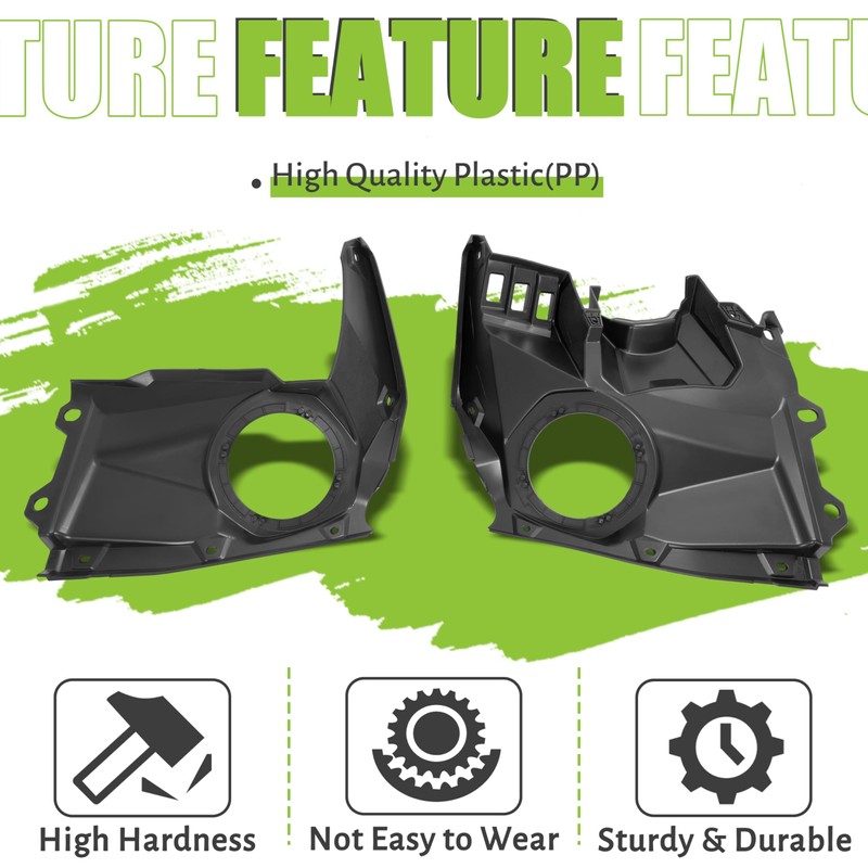 Kojem 6.5 Inch Front Dash Speaker Pods & Dash Panels