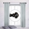 A&F Rod Decor - Orbed 1" Side Curtain Rod 12-20