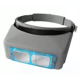 Headband Magnifier MG81007-B 1.5X 2X 2.5X 3.5X Hands Free Magnifying Glass - Optical Instruments