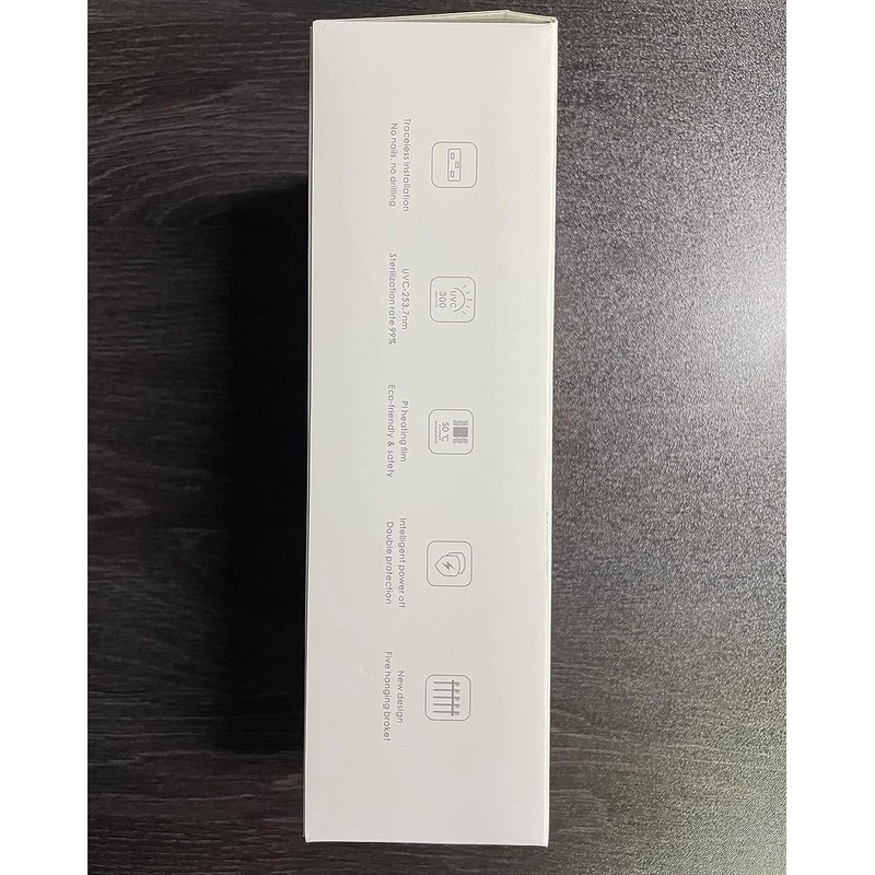HouseGem Toothbrush Holder, Timer Function, 2000mAh Rechargeable Cordless Wall-Mounted Bathroom