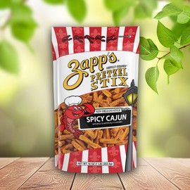 Zapp’s Cajun Pretzel Stix pack of 8-5 oz bags