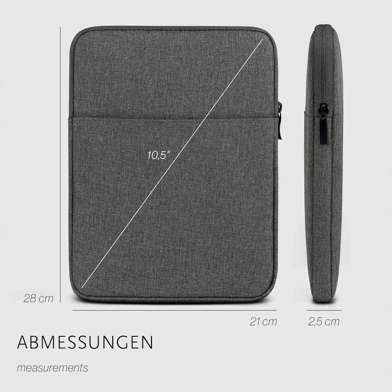 moex Tablet Case for Doogee U11, Bag with Zip and