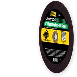 IVY Classic 41020 Swift Cut 7-Inch x 1/8-Inch x 5/8-Inch Diamond Knockout Arbor, Masonry Cut-Off Blade for Circular Saws, 1-Piece