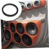 KONTONTY Speaker Spacer 6.5 Plastic Spacer Rings for Car Speakers
