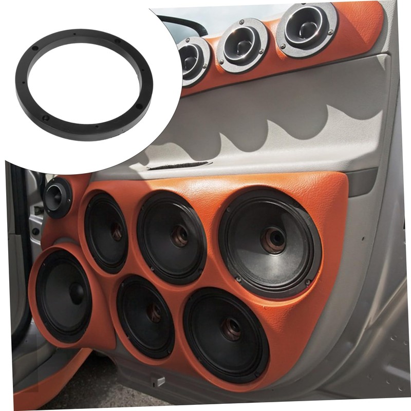 KONTONTY Speaker Spacer 6.5 Plastic Spacer Rings for Car Speakers