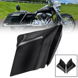 Unbranded Unpainted Black Stretched Side Cover Panel For Harley Road King Electra Glide US