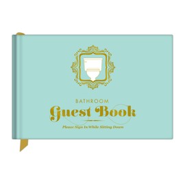 Knock Knock Bathroom Guest Book