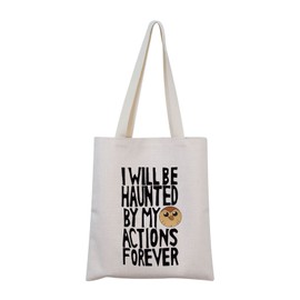 The Owl House Inspired Hooty Tote Bag I Will Be Haunted By My Actions Forever The Owl House Hooty Fan Gift, Actions Forever Tote Bag