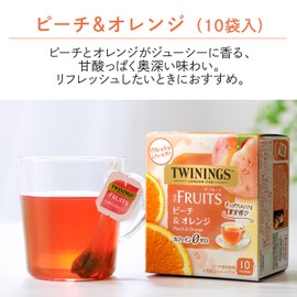 Twinings The Fruit Peach & Orange 10P