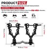 Upgraded Double ATV / UTV Gun Rack, Hunting Tool Holder