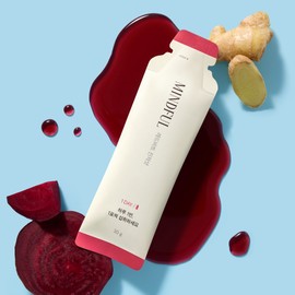 푸드올로지 마인드풀 레드비트 진저샷, 300g, 1개 Foodology Mindful Red Beet Ginger Shot, 300g, 1 unit
