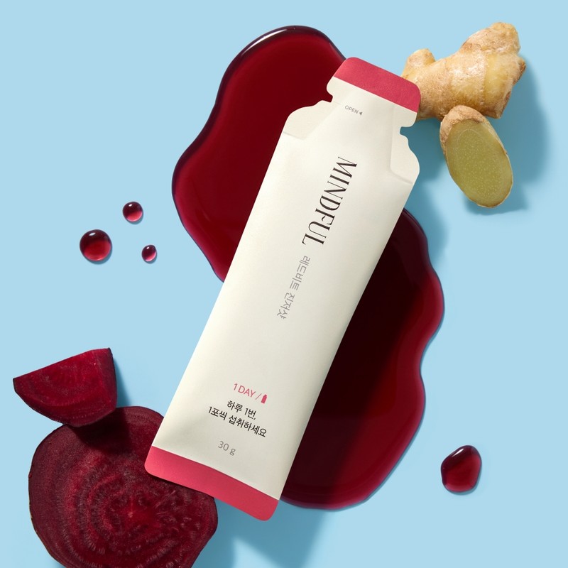 푸드올로지 마인드풀 레드비트 진저샷, 300g, 1개 Foodology Mindful Red Beet