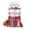 GreenPeople Cortisol Magnesium, Ashwagandha L-Theanine All-in-One Supplement 60 Gummies