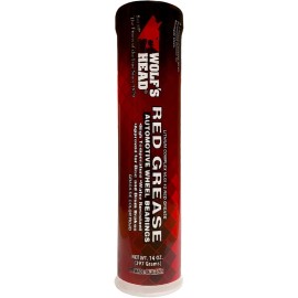 Amalie Oil Company Wolf's Head Red Grease NLGI #2 (836-88301-91) 14 Oz Tube, Pack of 10
