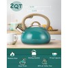 Tea Kettle Stovetop,2.0QT Loud Whistling Kettle for Boiling Water Coffee