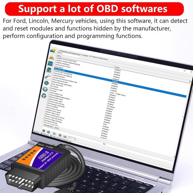 ELM327 OBD2 to USB ELM327 OBD2 Adapter Code Reader Scanner