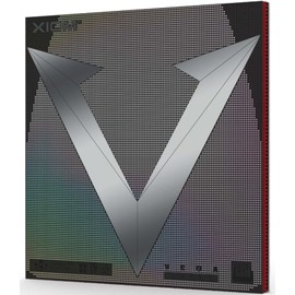 XIOM 10471 Table Tennis Rubber Soft Back Vega Japan Black 1.8