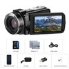 ORDRO Video Camera Camcorder, 1080P 30FPS IR Night Vision Vlogging