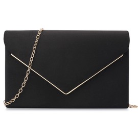 BBjinronjy Clutch Purse for Women Evening Bags Handbags for Wedding Party Cocktail Prom Faux Suede Crossbody Shoulder Bag