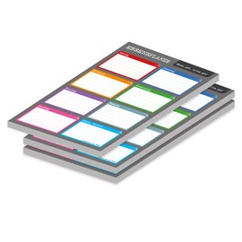 PRICARO A5 Perfect Meal Planner (Pack of 3)